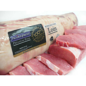 Fresh Boneless Center Cut Pork Loin, 12lb