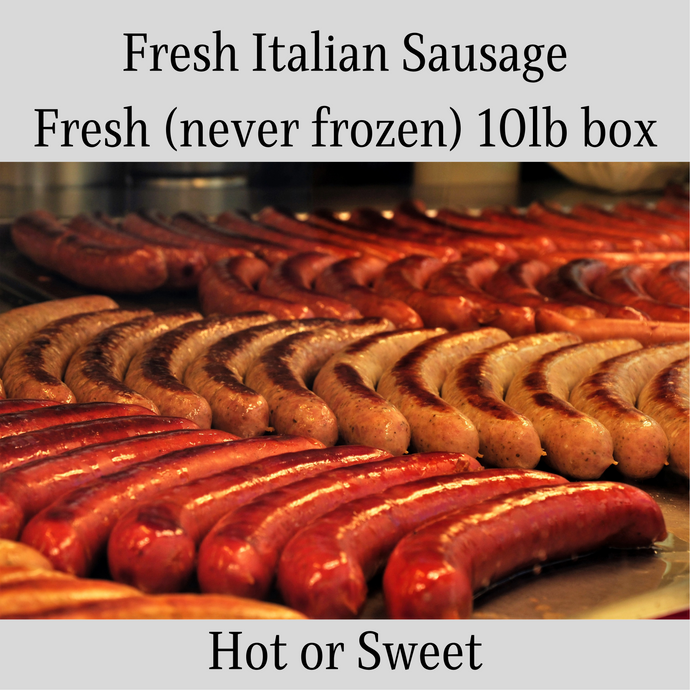 Italian Pork Sausage - Fresh