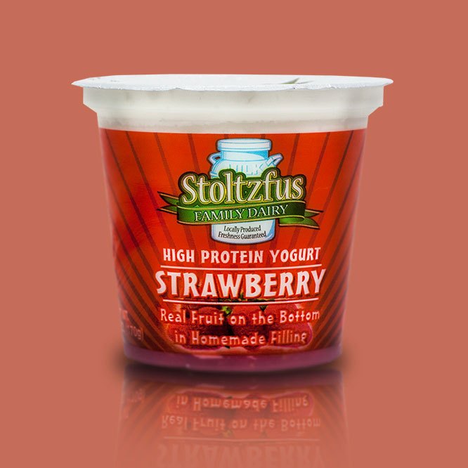 Stoltzfus Yogurt - Strawberry single