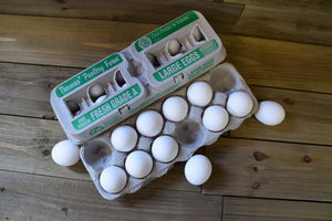 Farm Fresh White Eggs